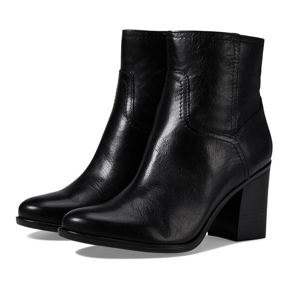 Naturalizer Womens Kalina Ankle Bootie US 6 M EU 36 Black Leather NIB - Picture 1 of 12